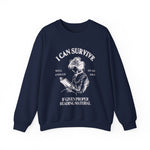 Load image into Gallery viewer, PROPER READING MATERIAL CREWNECK SWEATSHIRT - WHITE DESIGN
