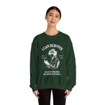 Load image into Gallery viewer, PROPER READING MATERIAL CREWNECK SWEATSHIRT - WHITE DESIGN
