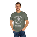 Load image into Gallery viewer, PROPER READING MATERIAL TEE SHIRT - WHITE DESIGN
