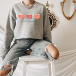 Load image into Gallery viewer, ALL I WANT FOR CHRISTMAS IS BOOKS CREWNECK SWEATSHIRT
