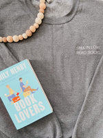 Load image into Gallery viewer, FALL IN LOVE READ BOOKS CREWNECK SWEATSHIRT
